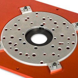 Piastra per banco fresa